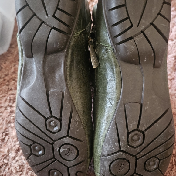 Sergio Tomani Green ankle boot size 37 - Picture 2 of 4